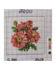 Vyšívací sada 20x20 cm, vzor G046 - květiny