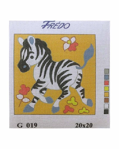 Vyšívací sada 20x20 cm, vzor G-019