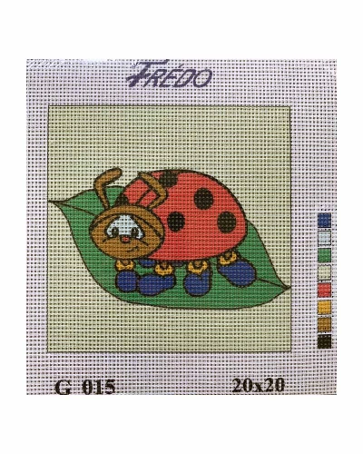 Vyšívací sada 20x20 cm, vzor G-015