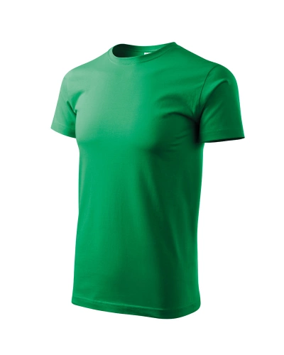 Unisexové tričko HEAVY NEW - středně zelená