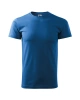 Unisexové tričko HEAVY NEW - azurově modrá