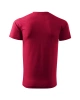 Unisexové tričko HEAVY NEW - marlboro červená