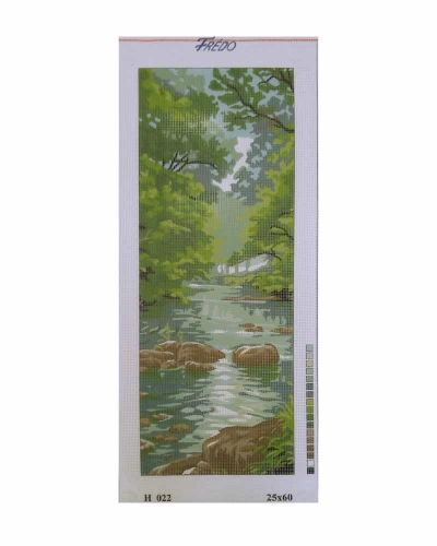 Vyšívací sada 25x60 cm, vzor H-022