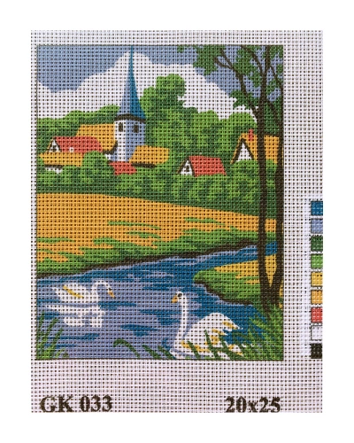 Vyšívací sada 20x25 cm, vzor GK-033