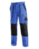 Pánské kalhoty do pasu LUXY JOSEF modro-černé