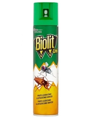 BIOLIT, spray na lezoucí a létající hmyz, 300 ml