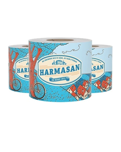 Toaletní papír HARMASAN 400 útržků