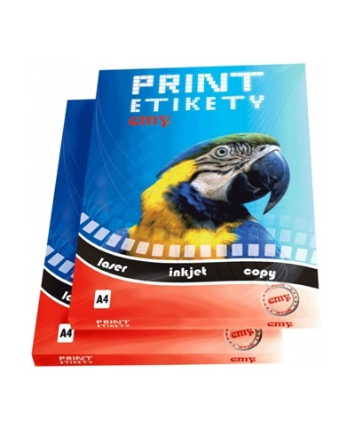 Etiketa PRINT 210 x 148,5 mm bílá