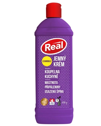 Real extra, krém čistící, 600g, jemný, levandule.jpg