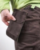 Dámské kalhoty YOWIE, do pasu - zelené