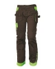 Dámské kalhoty YOWIE, do pasu - zelené