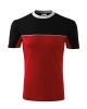 Unisexové tričko COLORMIX, červená