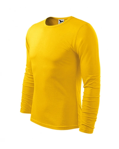 Pánské tričko FIT-T LS - žluté