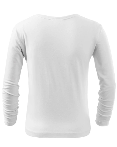 Tričko dětské Long Sleeve 121 bílá 2.jpg