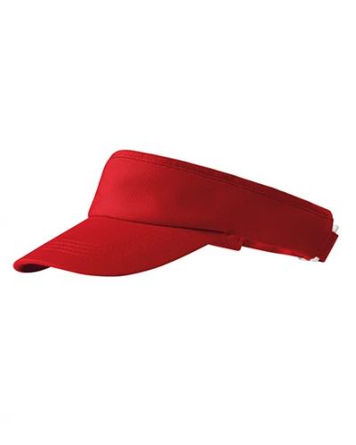 Unisex čepice SUNVISOR - červená