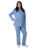 Dámské pyžamo 0232, letní - modré