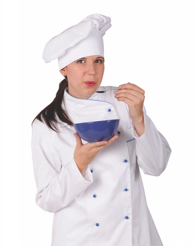 Kuchařská čepice baret 0733, bílá