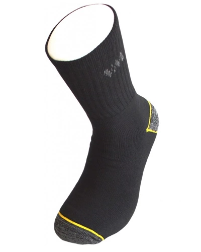 Pracovní funkční ponožky WORK černo-šedo-žluté