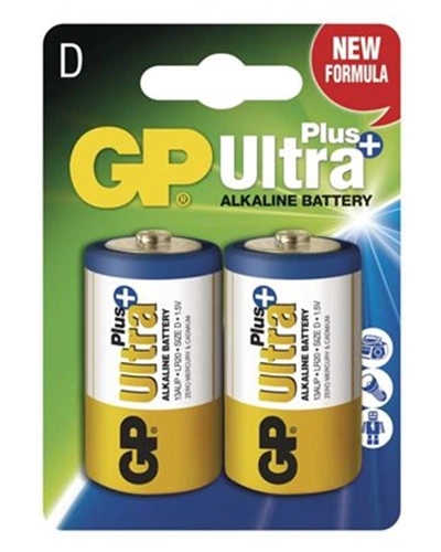 Alkalická baterie GP ULTRA PLUS LR20 D