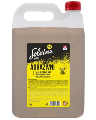 Solvina pro, mycí pasta, 5kg, abrazivní (žlutá).jpg