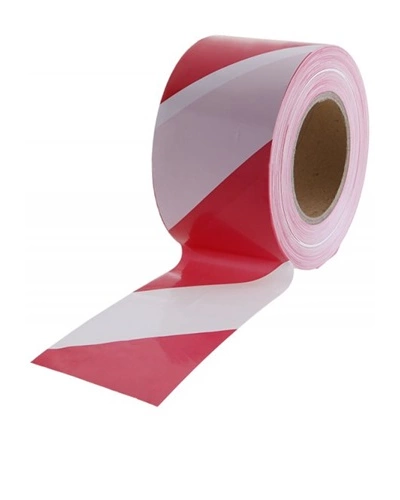 Varovací páska 250m červeno-bílá