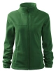 Mikina dámská fleece Jacket 504 - lahvově zelená 1.jpg
