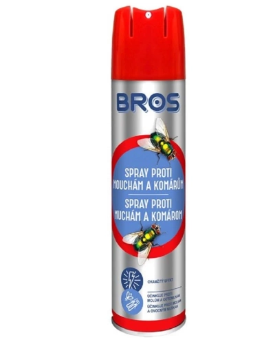 Bros,  spray proti mouchám a komárům, 400ml.jpg
