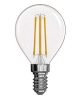 LED žárovka Filament Mini Globe 4W E14 teplá bílá