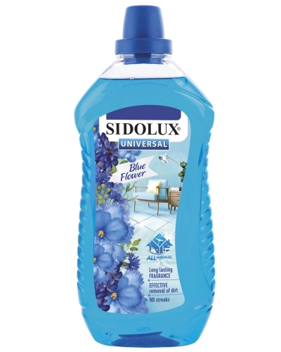 Čistící prostředek Sidolux 1 l Blue Flower.jpg