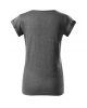 Dámské tričko FUSION - černý melír