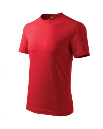 Unisexové tričko HEAVY - červená