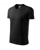 Unisexové tričko V-NECK - černá