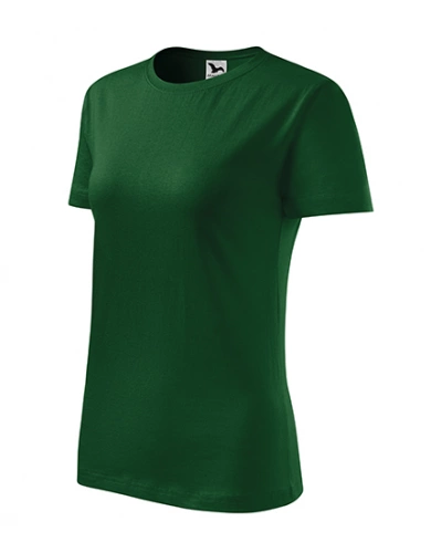 Dámské triko CLASSIC NEW - lahvově zelená