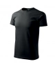 Unisexové tričko HEAVY NEW - černé