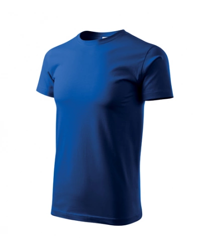 Unisexové tričko HEAVY NEW - královská modrá