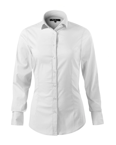 Dámská košile DYNAMIC s dlouhým rukávem , bílá