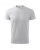 Unisexové tričko CLASSIC - Světle šedý melír