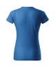 Dámské tričko BASIC - azurově modré