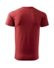 Unisexové tričko HEAVY NEW - bordó