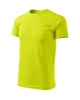 Unisexové tričko HEAVY NEW - limetkové
