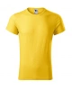 Pánské tričko FUSION - žlutý melír