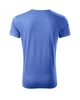 Pánské tričko FUSION - modrý melír