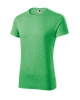 Pánské tričko FUSION - zelený melír