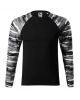 Unisexové tričko CAMOUFLAGE LS - camouflage gray
