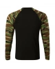 Unisexové tričko CAMOUFLAGE LS - camouflage brown