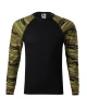 Unisexové tričko CAMOUFLAGE LS - camouflage green