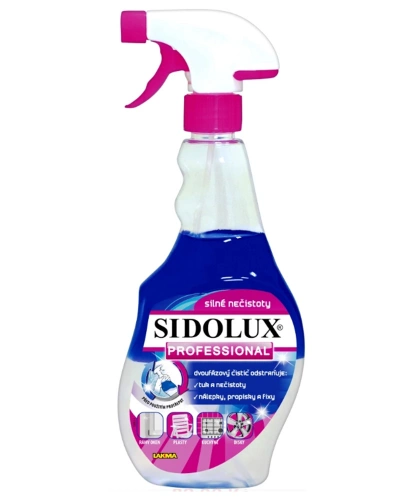 Sidolux Professional dvoufázový čisticí prostředek na silné nečistoty, rozprašovač 500 ml.jpg