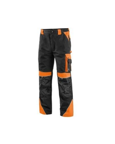 Kalhoty do pasu pánské SIRIUS BRIGHTON, černo-oranžové, 1020-001-803-00