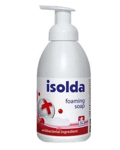 Pěnové mýdlo ISOLDA s antibakteriální přísadou.jpg
