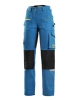 Dámské kalhoty STRETCH středně modré-černé